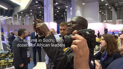 Russia flaunts firepower at Africa summit