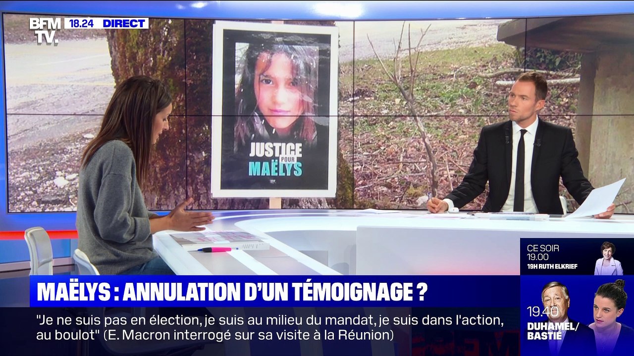 Affaire Maëlys: annulation d’un témoignage ? - 24/10