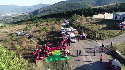 Karabük’te gerçeğini aratmayan tatbikat