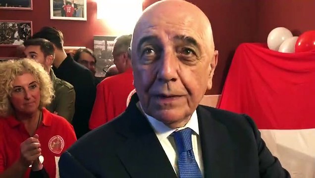 Adriano Galliani, ex ad del Milan