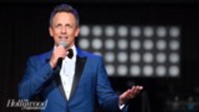 Seth Meyers on How He Handles Fast News Cycle During Trump Presidency | THR News