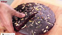 EGGLESS CHOCOLATE SUJI CAKE IN KADAI l CHOCOLATE SAMOLINA CAKE l WITHOUT OVEN