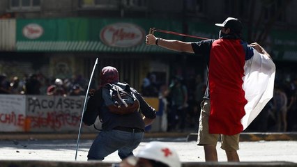 Séptimo día de protestas contra el Gobierno en Chile