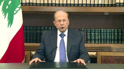 Lübnan Cumhurbaşkanı'ndan protestoculara 'Taleplerinizi dinlemeye hazırım' mesajı (1) - BEYRUT