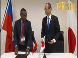 L'Ambassade du Japon en Haiti a signé un contrat de don 134,832 dollars américains