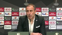 Maçın ardından - Beşiktaş Teknik Direktörü Abdullah Avcı (1) - İSTANBUL
