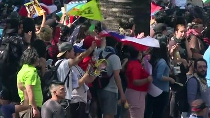 Manifestaciones siguen en Chile, muchos quieren volver a la normalidad