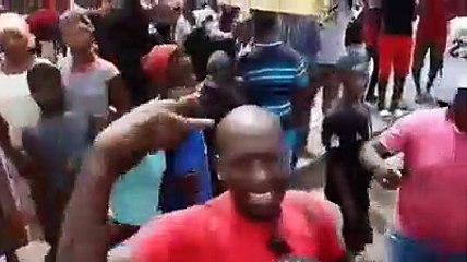 Manifestation Des Milliers de personnes dans les rues de Conakry