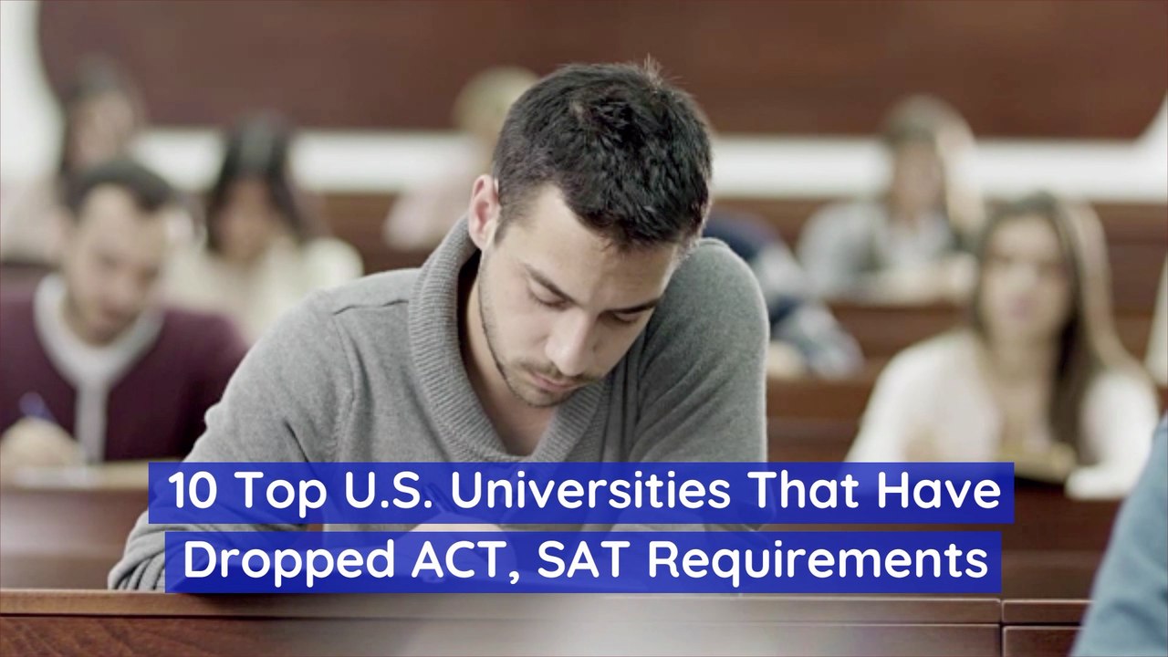 These Great Universities Dropped SAT Requirements