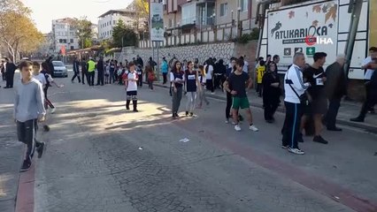 Gençler Cumhuriyet Bayramı için koştular