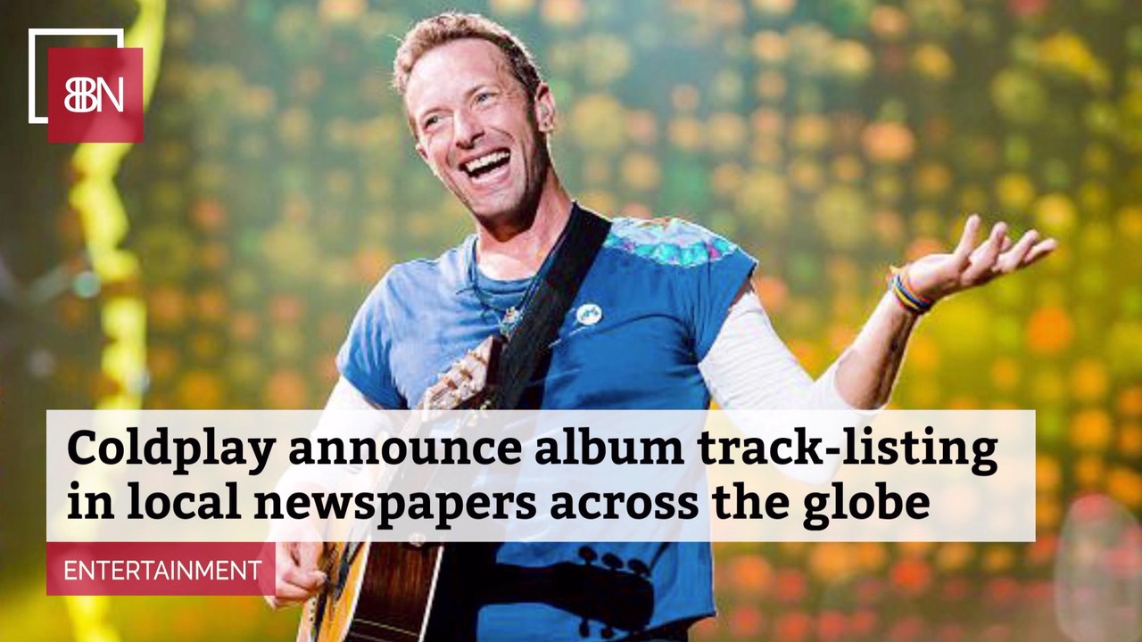 Coldplay Drops Information On New Tracks
