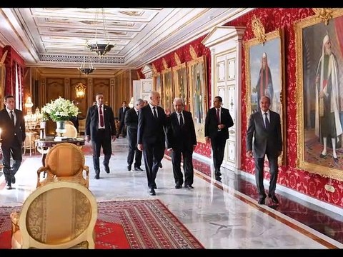 موكب تسليم السلطة لرئيس الجمهورية المنتخب قيس سعيد بقصر قرطاج الأربعاء 23 أكتوبر 2019