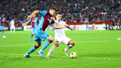 Trabzonspor - Krasnodar maçından kareler