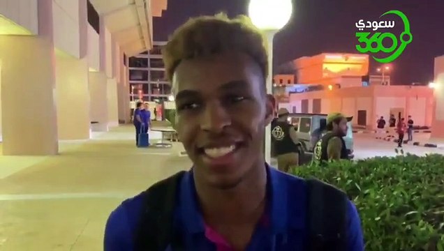 لاعب الوحدة فواز الصقور لسعودي 360 لا نريد التعذر بالحكم ولكن للأسف أثر على مجريات اللقاء لم تحصل أي مشكلة بيننا وبين لاعبي الشباب