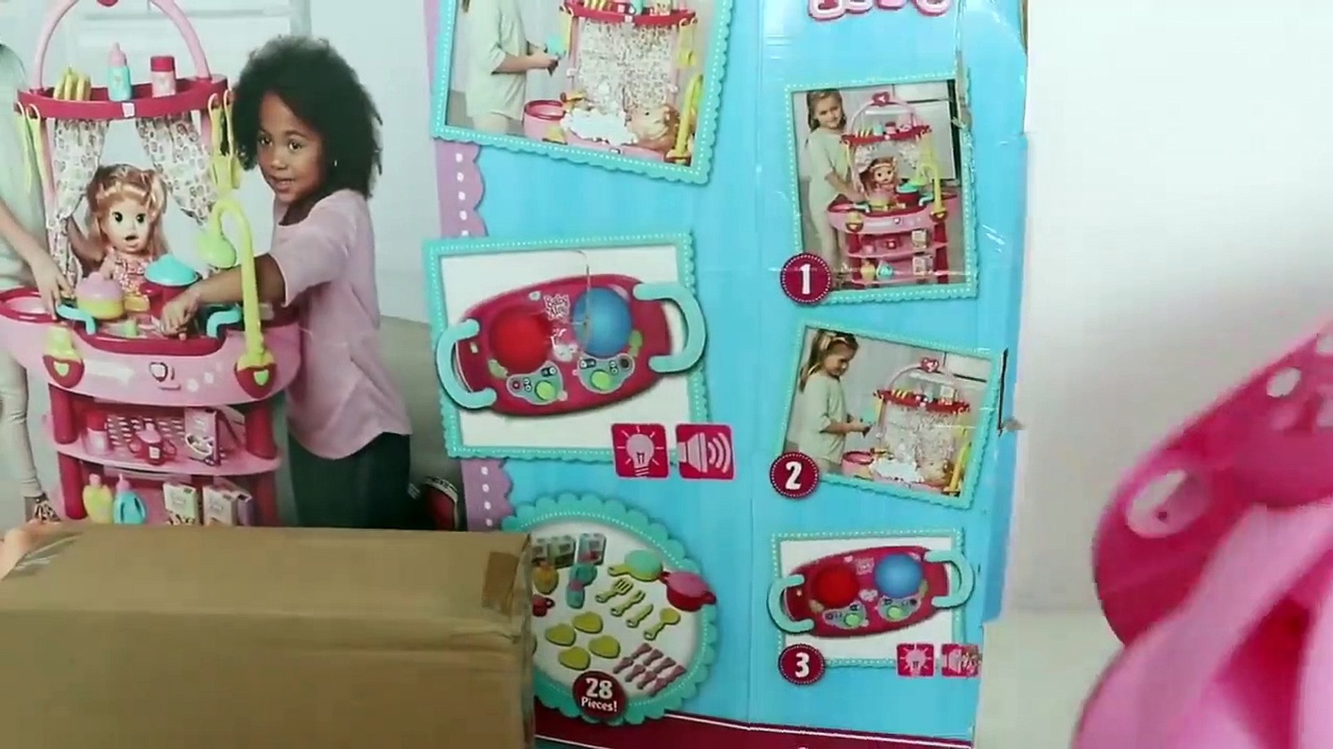 baby alive playset 3 em 1