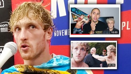 Logan Paul Reveals Why He Won’t Spar Faze Sensei & How Slap Contest Helped His Boxing