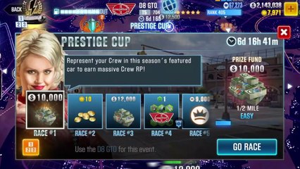 #87 CSR Racing 2 | Prestige Cup | Donkervoort D8 GTO