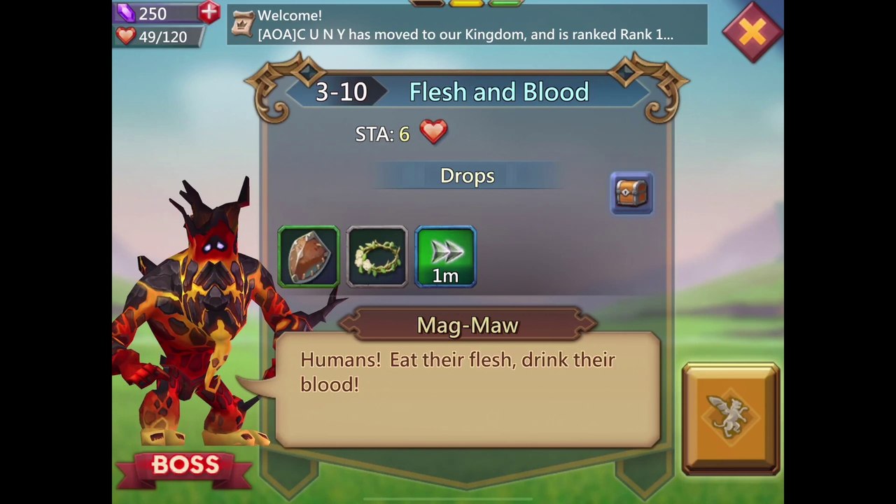 Lords Mobile Chapter 3-10 Normal