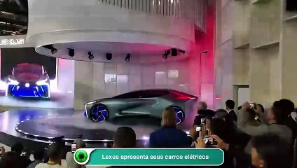Lexus apresenta seus carros elétricos