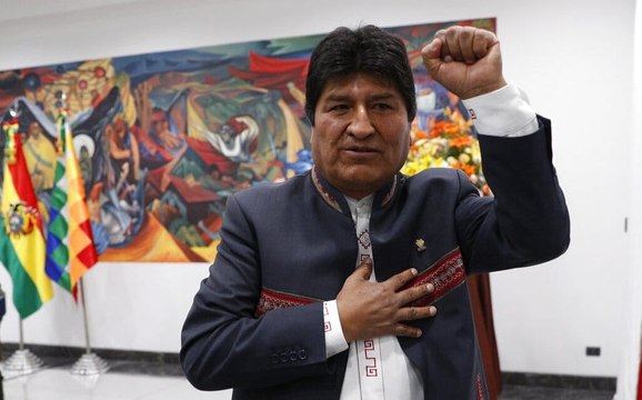 Evo Morales se declara ganador de elección en Bolivia