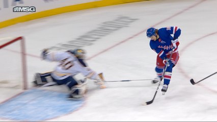 Artemi Panarin steals the puck from Rasmus Dahlin, scores dazzling goal