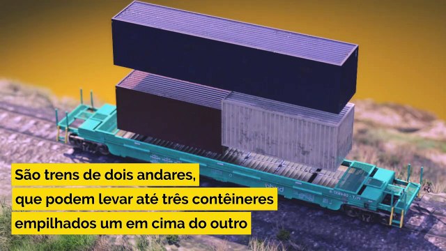 Comprova: O que são trens de dois andares e por que mais ferrovias não operam eles no país?
