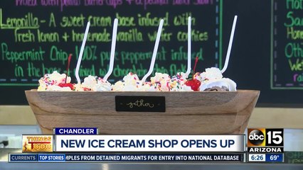 A sneak peek at The Screamery ice cream shop in downtown Chandler