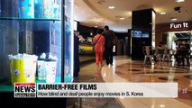 Barrier-free movies in 100 years of Korean film history: How blind and deaf 'feel' movies