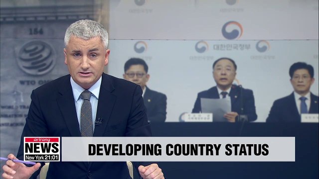 S. Korea gives up its developing country status at WTO