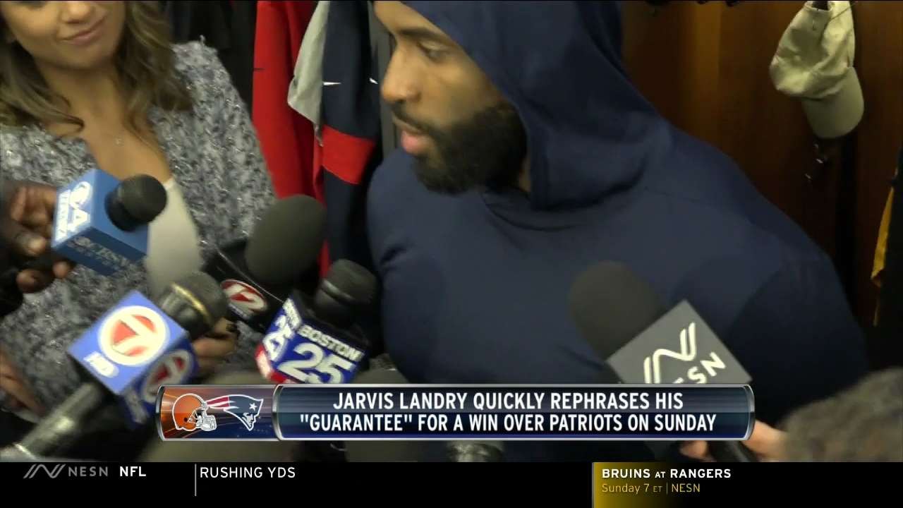 Patriots Not Looking Into Jarvis Landry's Comments