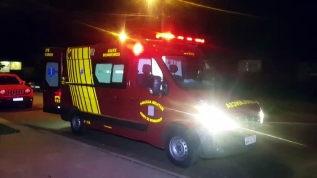 Siate atende mulher ferida no Bairro Tropical