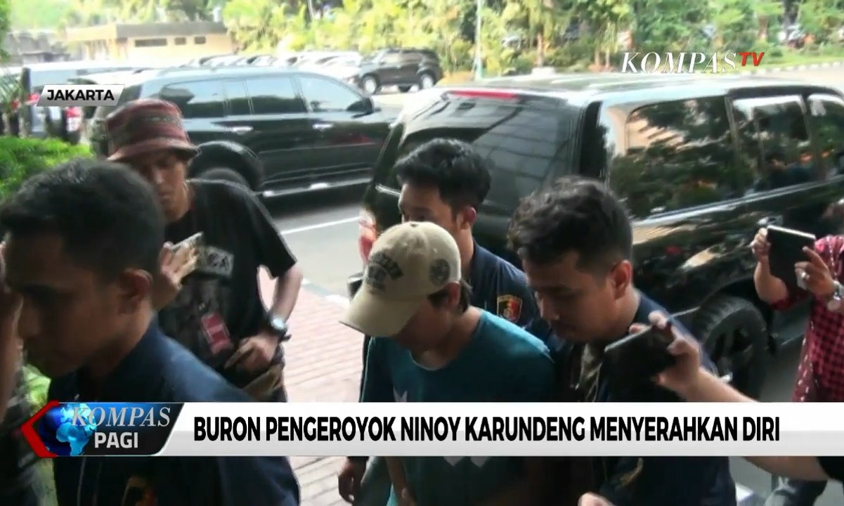 Didampingi DKM Masjid Al Falah, Buron Pengeroyok Ninoy Karundeng Menyerahkan Diri