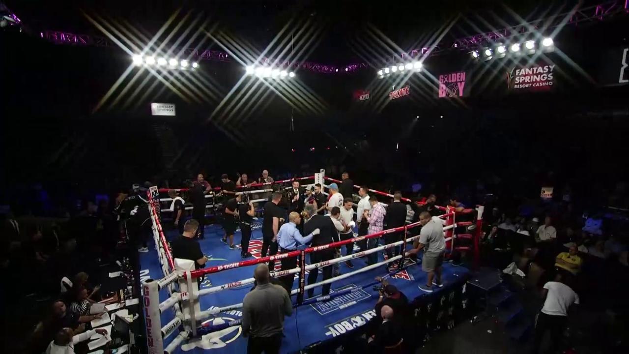 Acosta Post Fight Interview