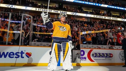 Pekka Rinne blanks Wild with 26-save shutout