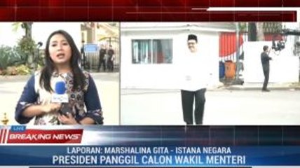 Sejumlah Calon Wakil Menteri Tiba di Istana