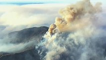 US California: strong winds fan wildfires forcing hundreds out