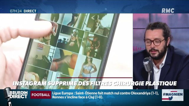#Magnien, la chronique des réseaux sociaux : Instagram supprime les filtres chirurgie plastique - 25/10