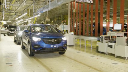 Opel Grandland X manufacturing in Eisenach