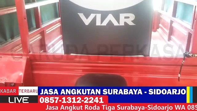 SEWA MURAH !! - WA : 0896-3680-0757 (TRI) Jasa Angkut Motor Roda Tiga Angkutan Sidoarjo & Jawa Timur