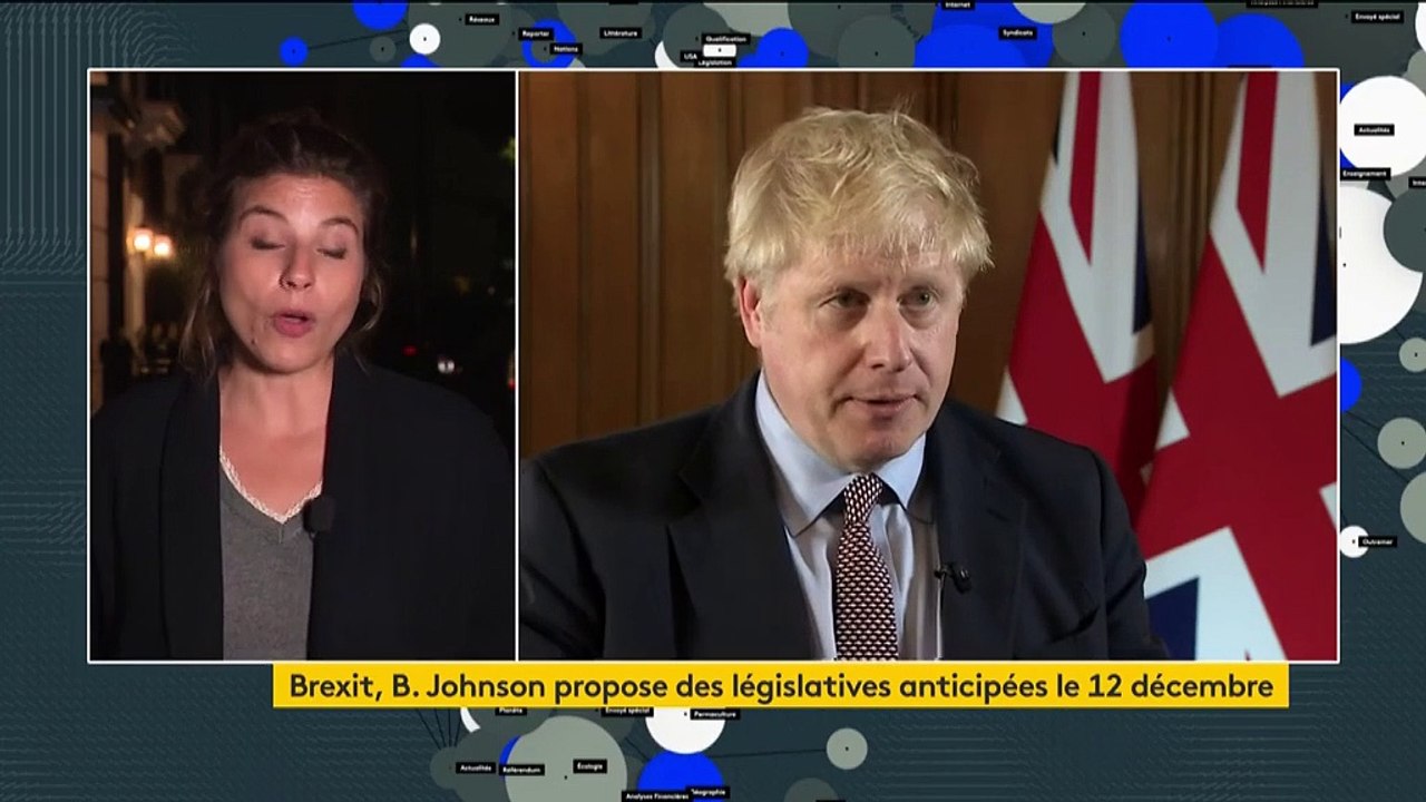 Brexit : Boris Johnson pousse pour des élection...