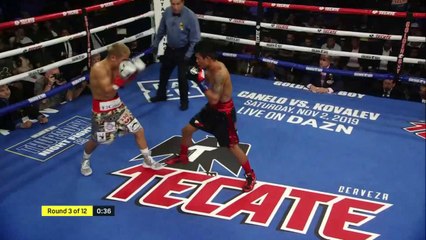 Heno vs Soto - round 3 knockdown