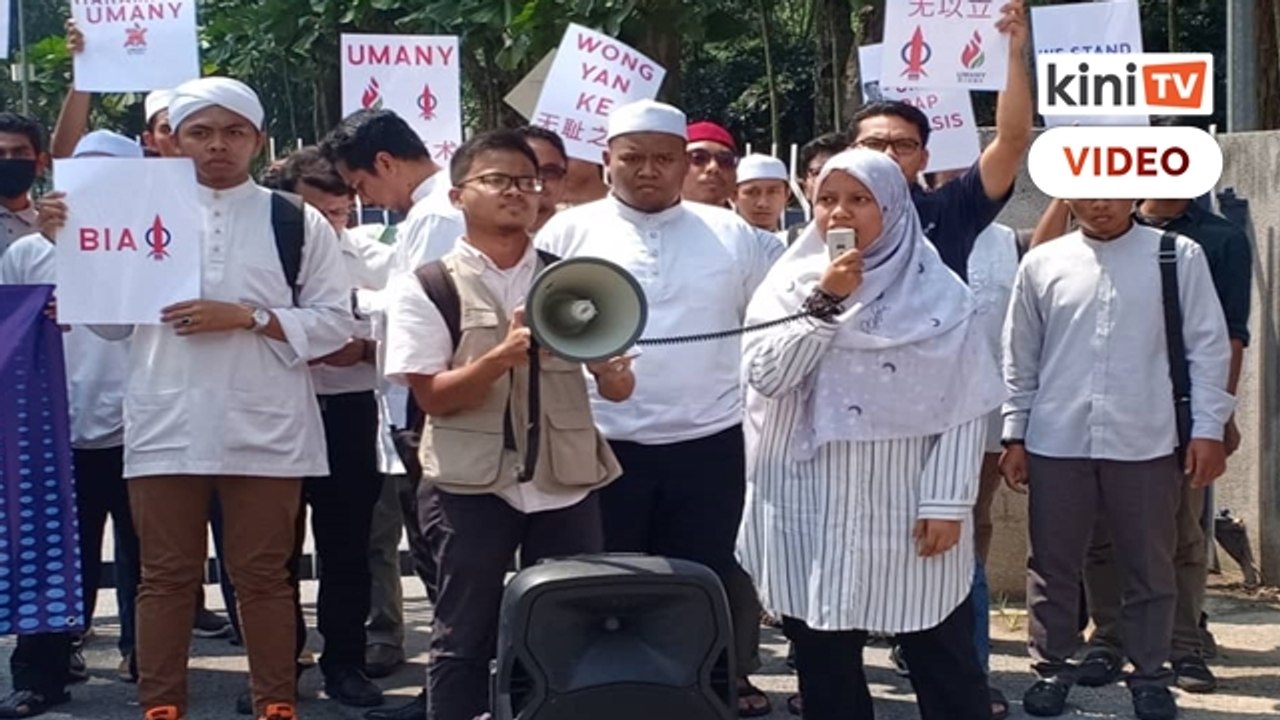 Polis rampas sistem PA solidariti VC