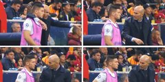 Zidane y Jovic no se entienden, tal y como demuestran estas imágenes