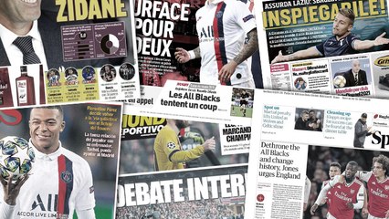 Les supporters du Real Madrid prennent position pour le futur de Zidane, la Juventus cherche son nouveau CR7