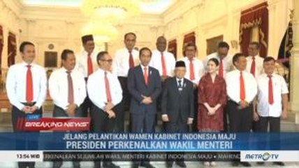 Ini Jajaran Wakil Menteri di Kabinet Indonesia Maju