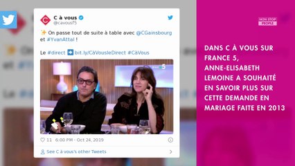 Yvan Attal: ses regrets après avoir demandé Charlotte Gainsbourg en mariage