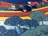 Japanese Art UKIYOE HOKUSAI KATSUSHIKA(1760-1849) Bunyano Yasuhide 浮世絵 葛飾北斎 木版画　文屋康秀