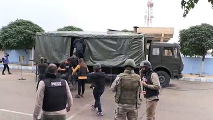 TSK tarafından Tel Abyad'da kurulan ekmek fırını