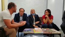 Roxana Maracineanu, la ministre des Sports, en visite à la Box Briand de Mulhouse