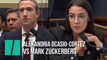 Alexandria Ocasio-Cortez pone contra las cuerdas a Mark Zuckerberg